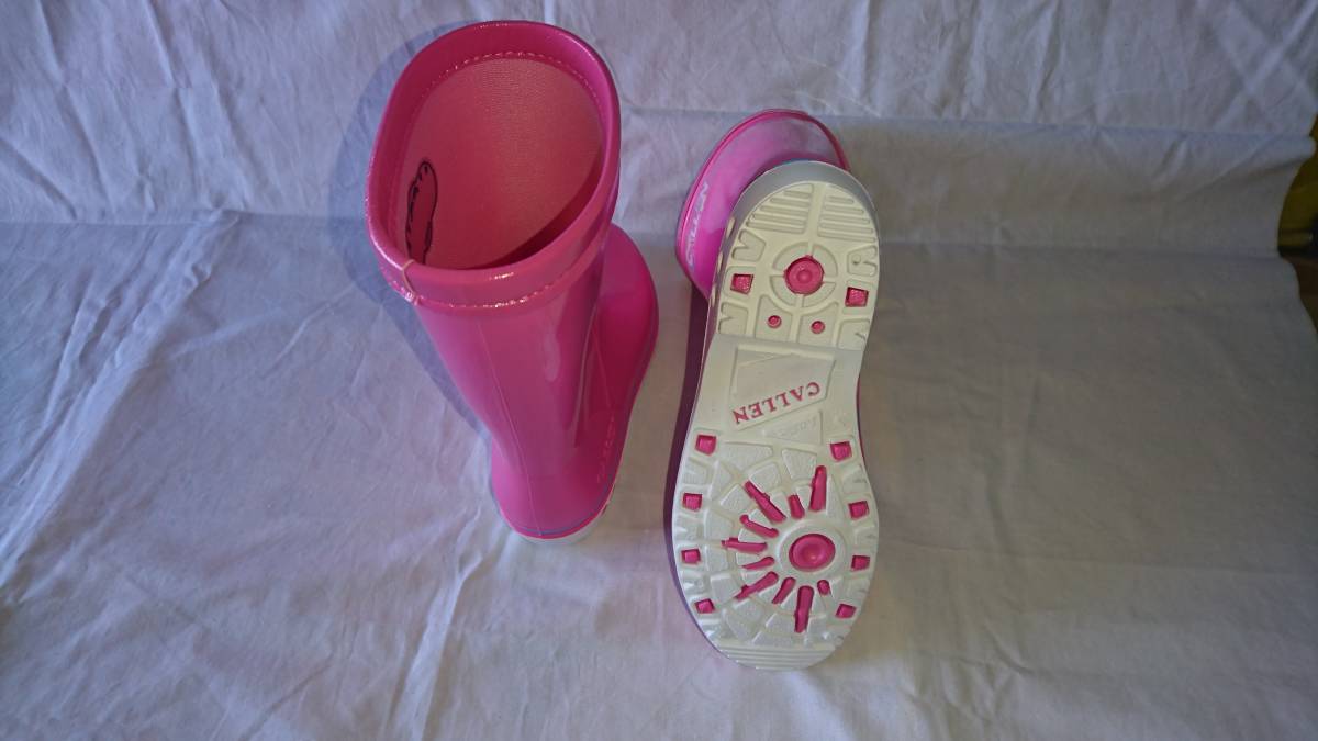 少女 長靴 カレン059 ピンク　20センチ　女の子用　アキレスレインブーツ　_画像3