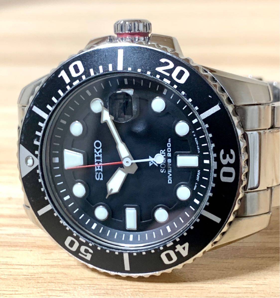 1円~H SEIKO セイコー プロスペックス ダイバースキューバ 200m V157