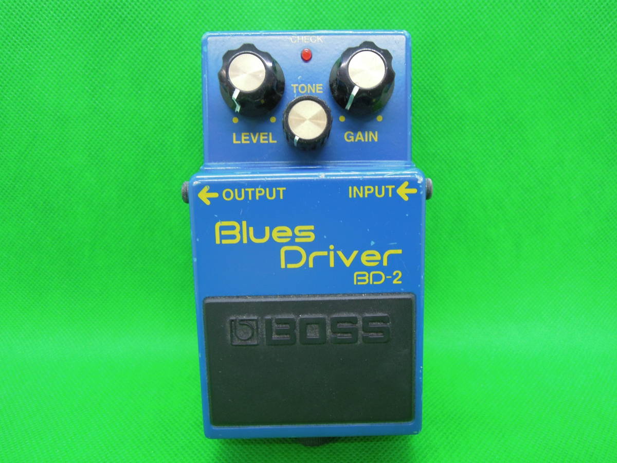 【SALE／60%OFF】 H342☆BOSS/ボス/Blues Driver/ブルースドライバー/オーバードライブ/BD-2 オーバードライブ
