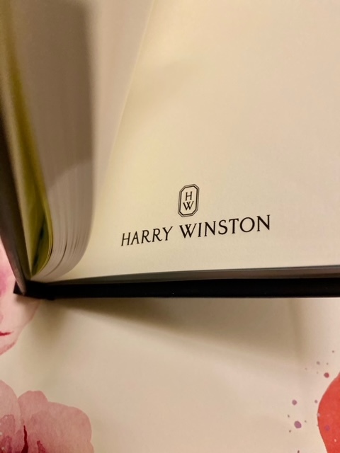 新品 HARRY WINSTON ハードカバー製 ノート 手帳 メモ ノベルティ ハリーウィンストン 非売品_画像2