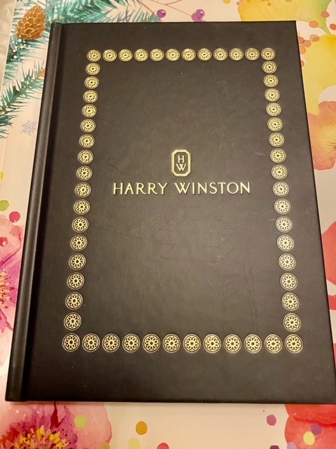 新品 HARRY WINSTON ハードカバー製 ノート 手帳 メモ ノベルティ ハリーウィンストン 非売品_画像1
