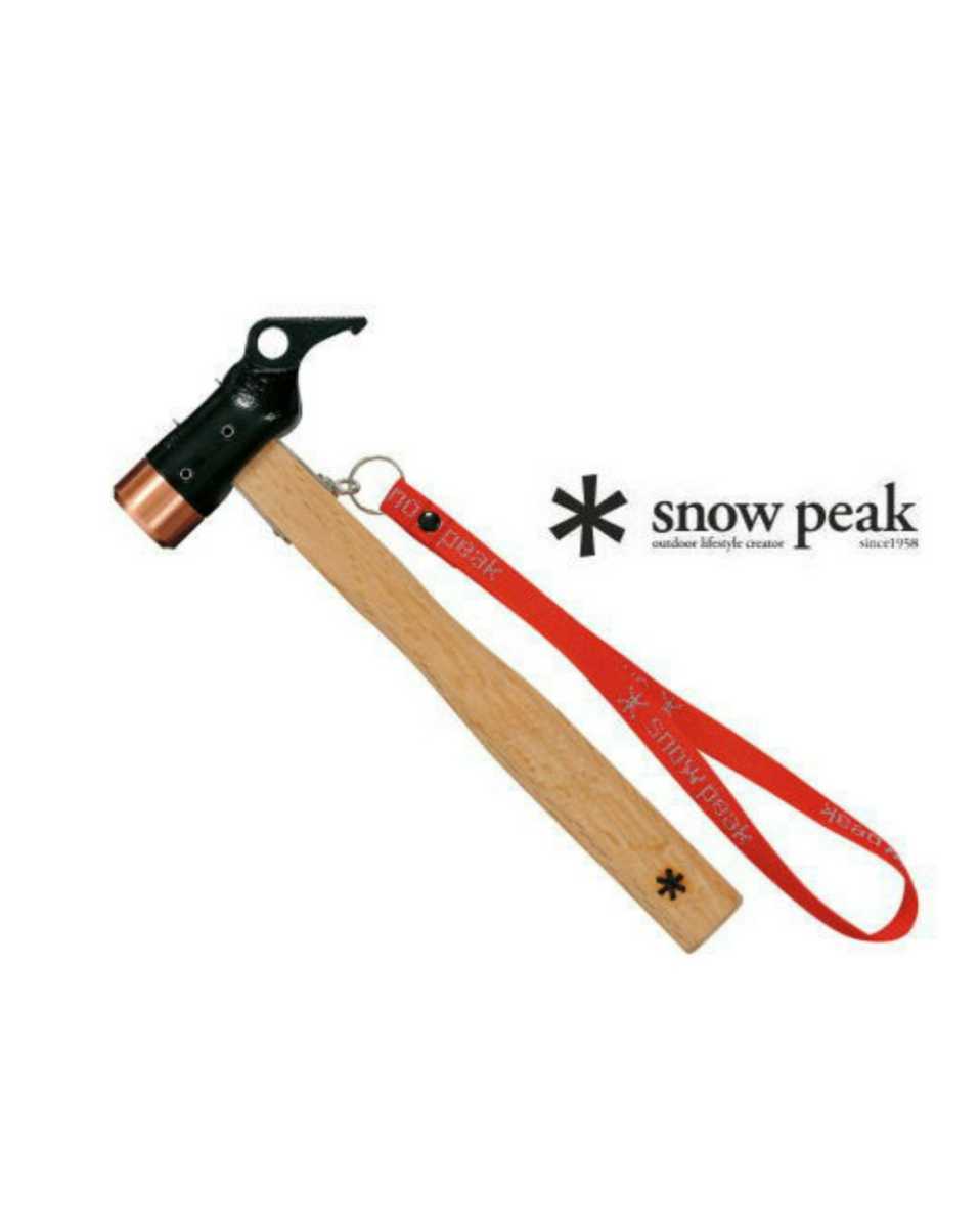 新品　スノーピーク snow peak ペグハンマー ソリッドステーク　PRO.C　N-001 金槌