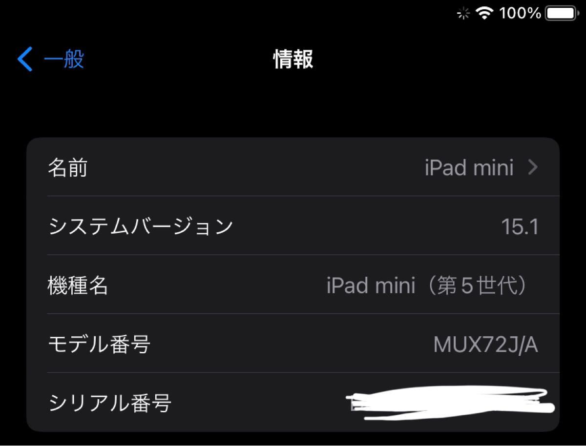 美品】iPad mini 第5世代 64GB Wi-Fi+Cellular ceratinxd.com