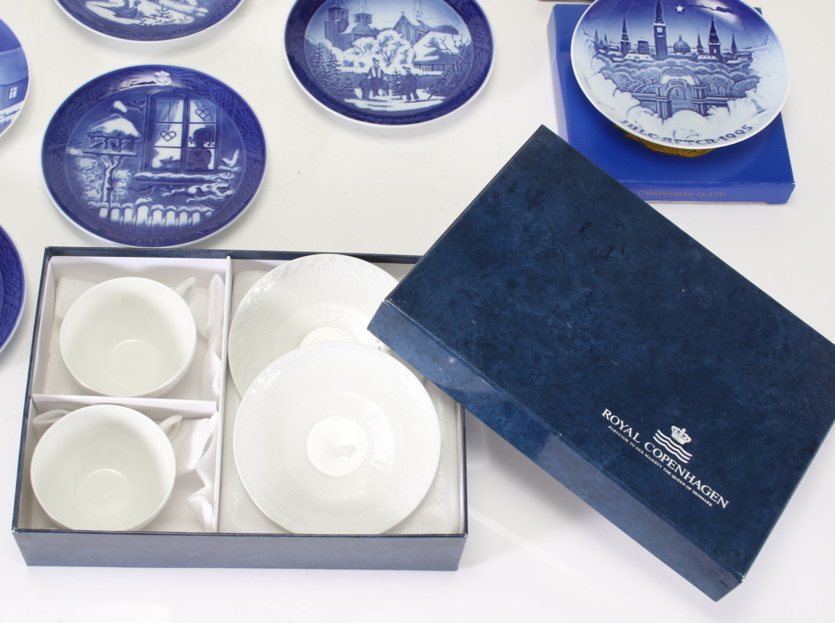 1円■美品■ROYAL COPENHAGEN■ロイヤルコペンハーゲン■セット■イヤープレート■皿■プレート■ティーカップ ソーサー■AC0106-2MTM1_画像6