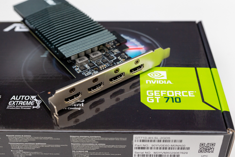 ブランド ASUS - ASUS GT710-4H-SL-2GD5 PCIExp 2GBの通販 by shop