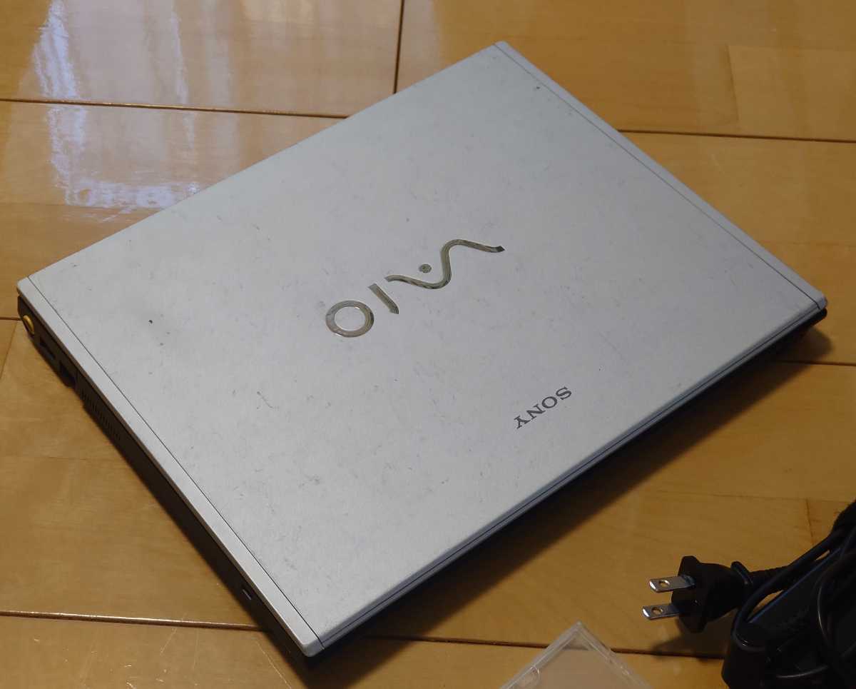 SONY VAIO G VGN-G1 PCG-5E1N 2GBメモリ 32GB SSD 換装済み 指紋認証 TPEチップ core U1400 WINDOWS XP UBUNTU デュアルブート