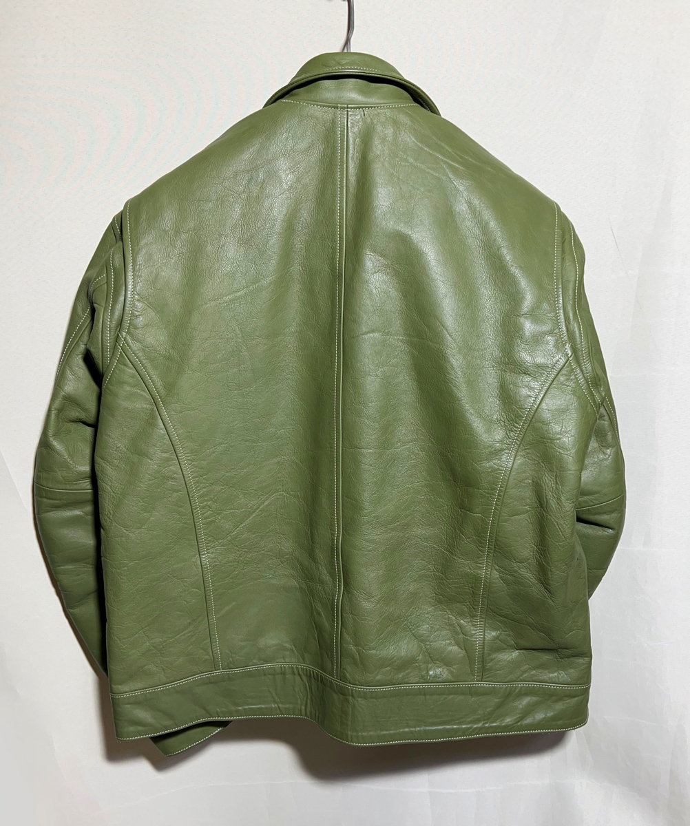 KUSHITANI K-0679 レザー グラブジャケット L/3W ダブル ライダース
