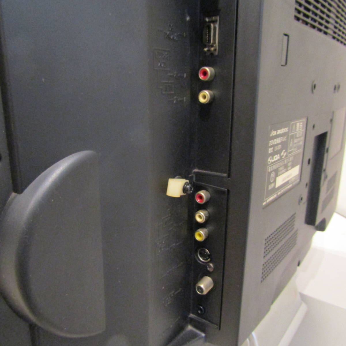 QB6907 DX BROADTEC 液晶テレビ 20V型 LV-201 2006年製 映像 TV 家電 電化製品 中古 リサイクル 福井_画像7