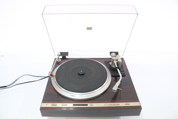 ト石】Victor/ビクター Quartz Lock レコードプレーヤー ターン