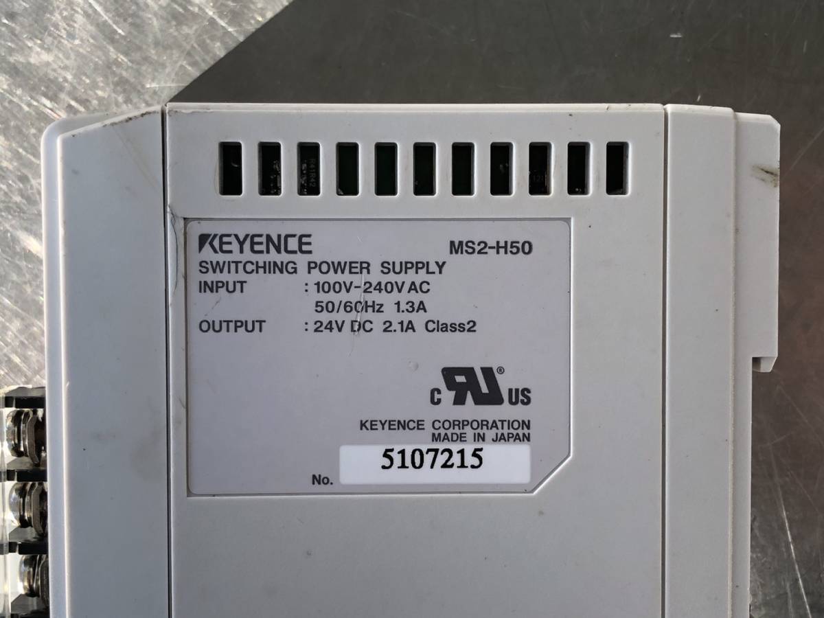 通電確認済み KEYENCE キーエンス MS2-H50 日本製 スイッチング 通電確認済み KEYENCE キーエンス MS2-H50 日本製 スイッチング