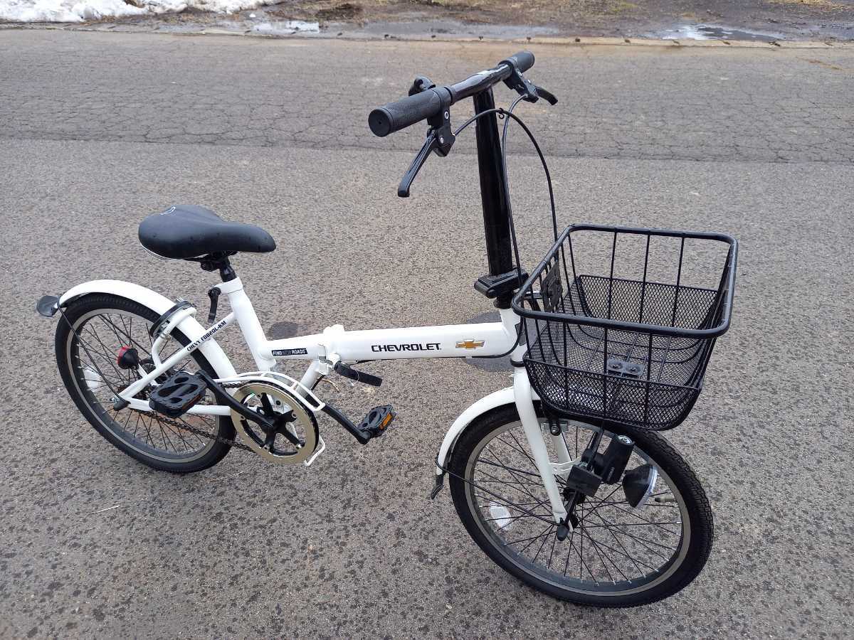 【T】シボレー CHEVROLET 20インチ 折り畳み自転車