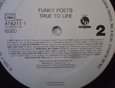 試聴 ★ FUNKY POETS / TRUE TO LIFE ☆ 1975_画像5