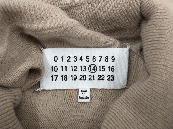 Maison Margiela メゾンマルジェラ エルボーパッチタートルネック