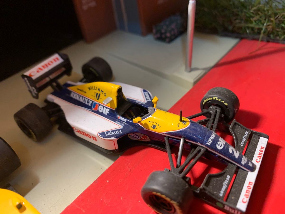 F1 ３台ウィリアムズFW15C ロータスキャメル　Ferrari F1-89   #ロータスサイドミラー1箇所なし！