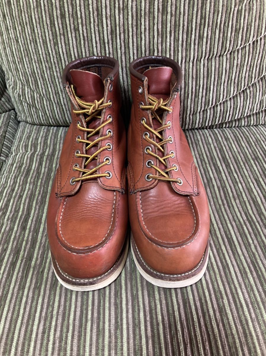RED WING レッドウィング 8875 8.5E 赤茶 クリーニング済 交渉可