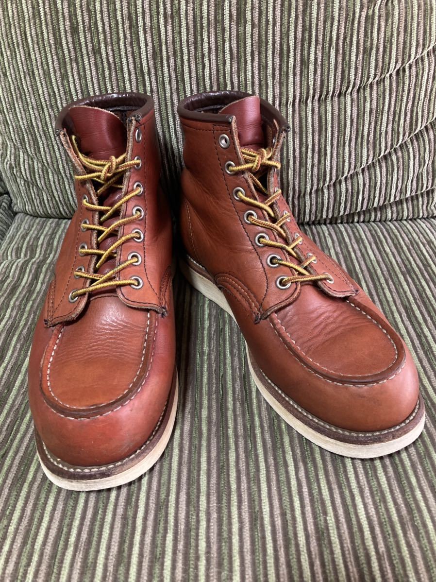 RED WING レッドウィング 8875 8.5E 赤茶 クリーニング済 交渉可