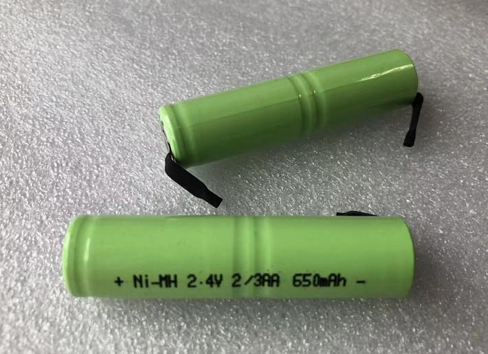 充電式　NiMH 2.4V 650ｍAh　ニッケル水素電池 二次電池　歯ブラシ　ひげそり_画像3