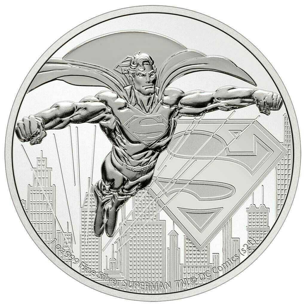 ニウエ 2021 スーパーマン 銀貨 スーパーヒーロー コレクション