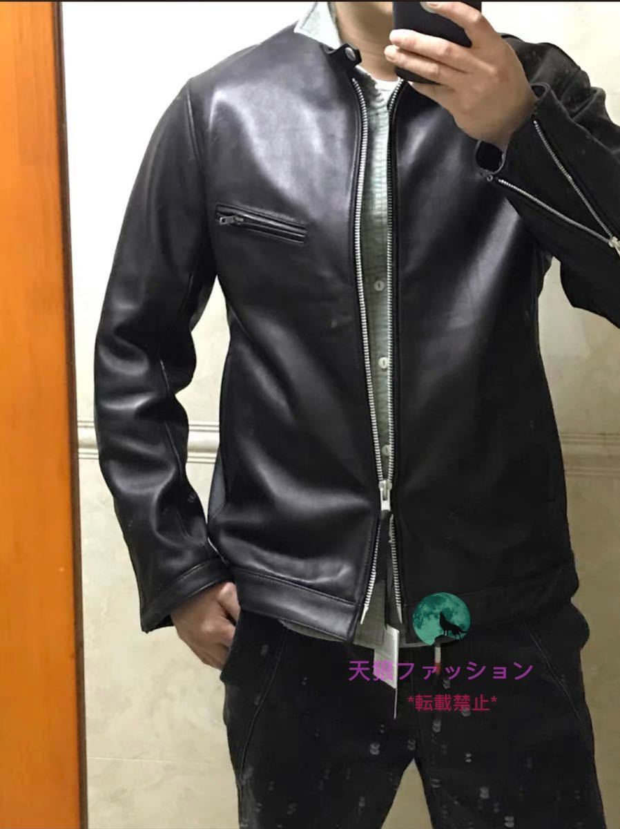 美品 天然革 レザージャケット