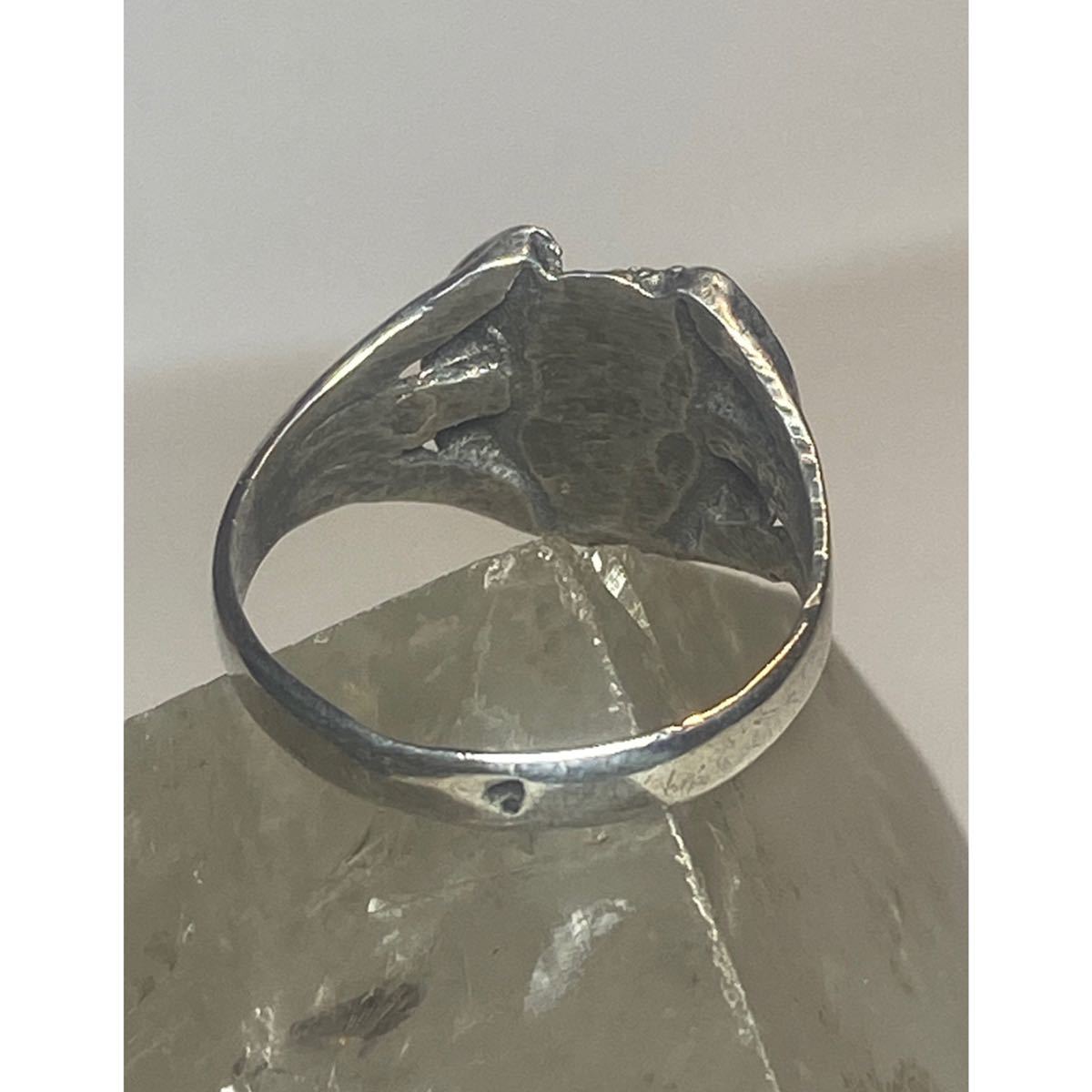 超希少 Navajo Vintage 1940’s Turquoise Silver Horseshoe Ring RRL USA ナバホビンテージターコイズシルバーホースシューリング 11号
