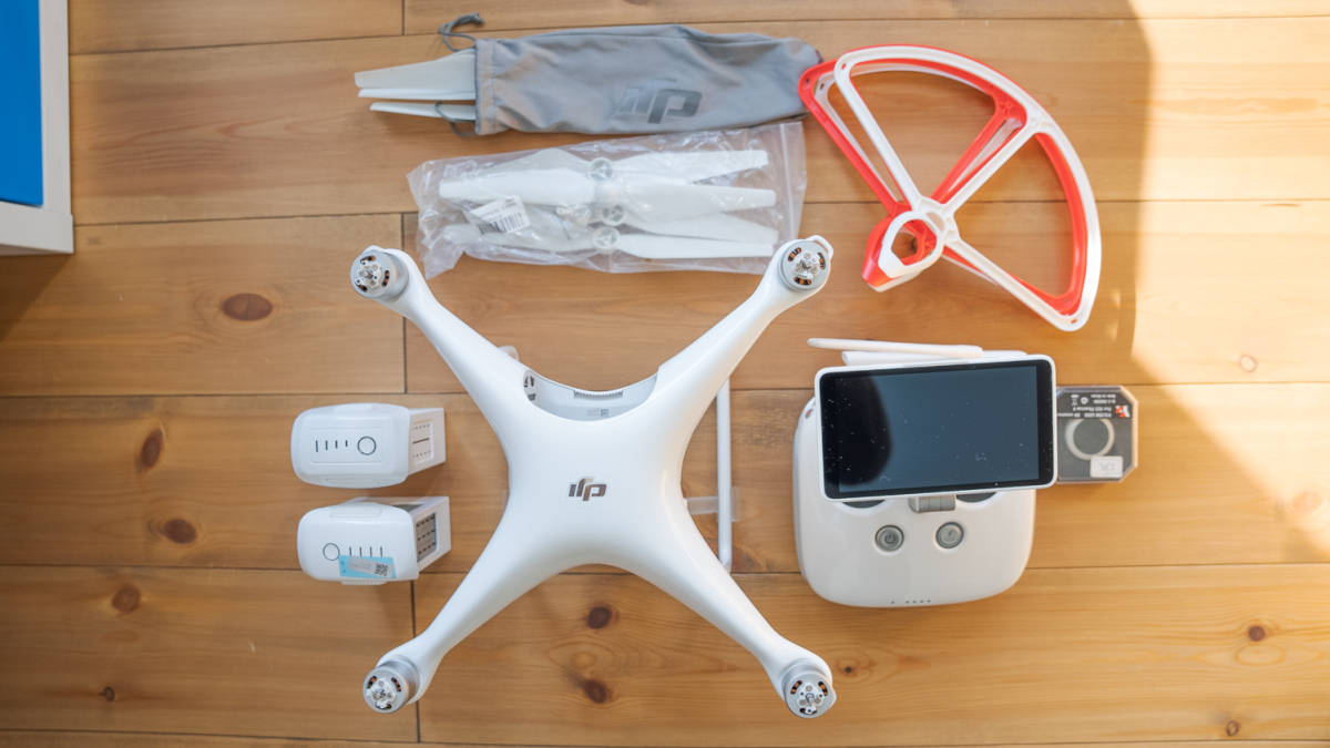 【DJI Phantom4 pro＋】ドローン・未使用専用ケース付・送料無料_画像3