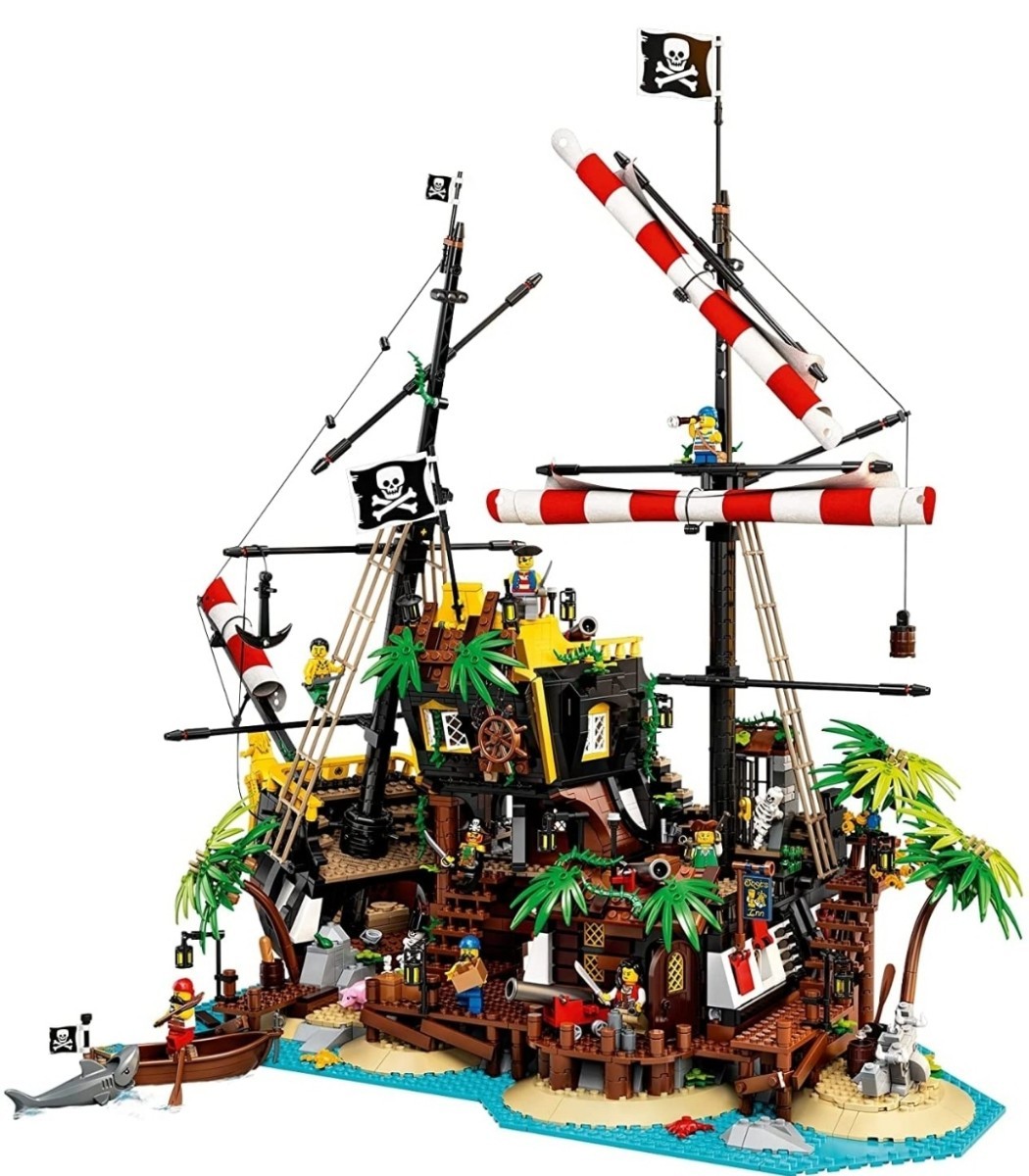 レゴ(LEGO) アイデア 赤ひげ船長の海賊島 21322 | sociedadsostenible.co