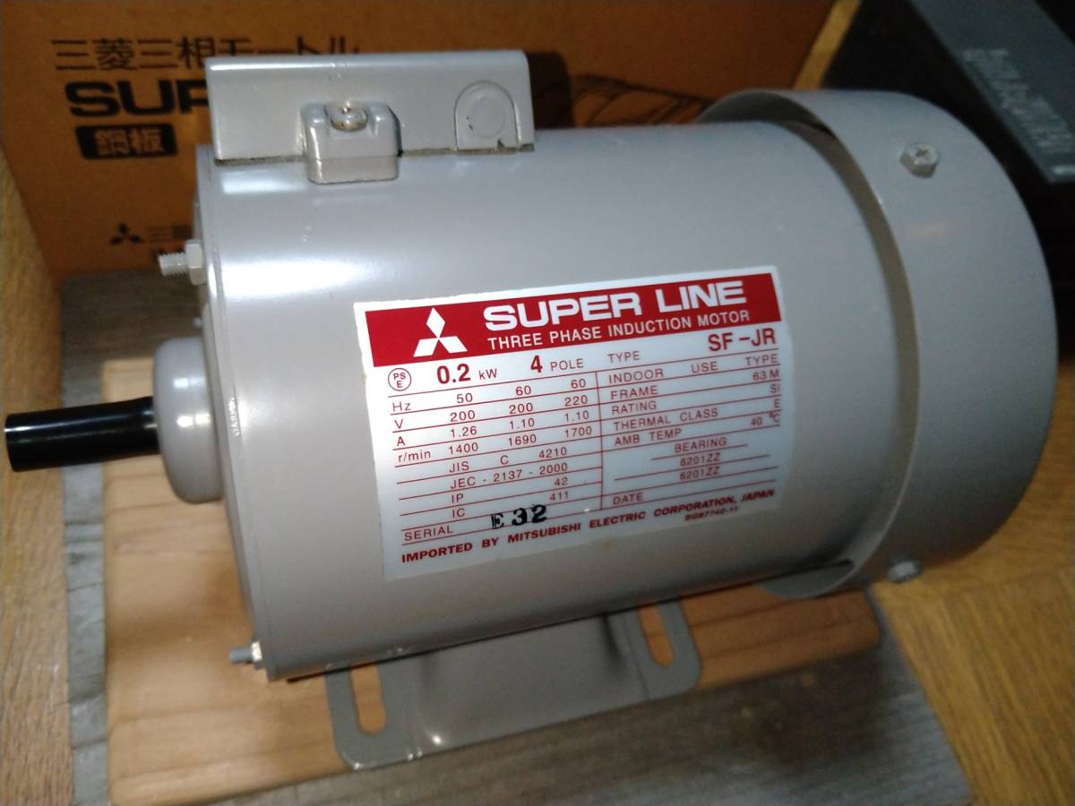 Yahoo!オークション - ほぼ未使用 三菱電機 鋼板 SF-JR 0.2kW 三 Yahoo!オークション - ほぼ未使用 三菱電機 鋼板 SF-JR 0.2kW 三