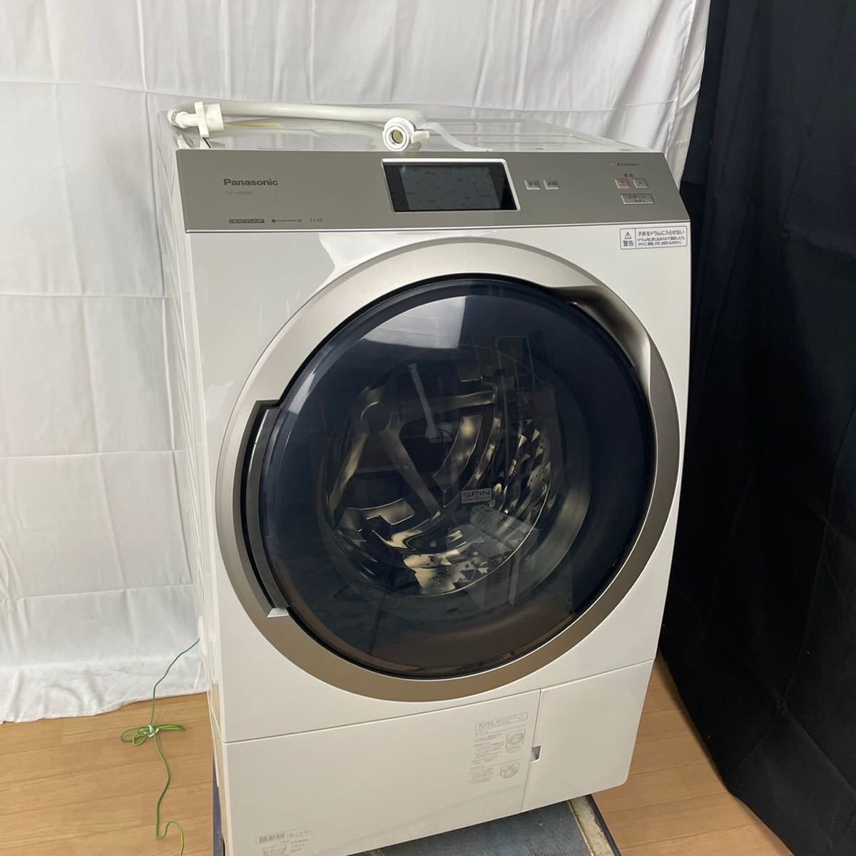 【LL216】[使用1回](展示品)Panasonic ドラム式洗濯乾燥機 洗濯11キロ乾燥6キロ　NA-VX900BL 2020年製造 高年式_画像1