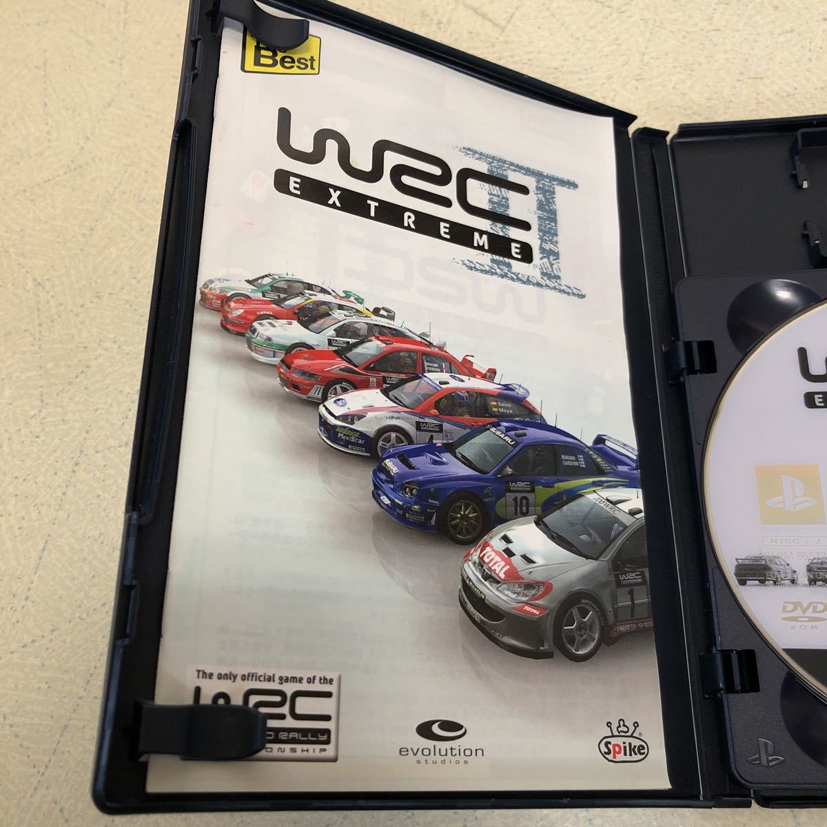 【匿名送料無料】WRCII ~EXTREME~ スパイク・ザ・ベスト WRC2 FIA世界ラリー選手権 公認オフィシャルソフト PS2 【3020】