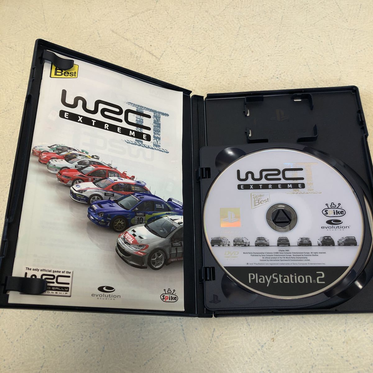 【匿名送料無料】WRCII ~EXTREME~ スパイク・ザ・ベスト WRC2 FIA世界ラリー選手権 公認オフィシャルソフト PS2 【3020】