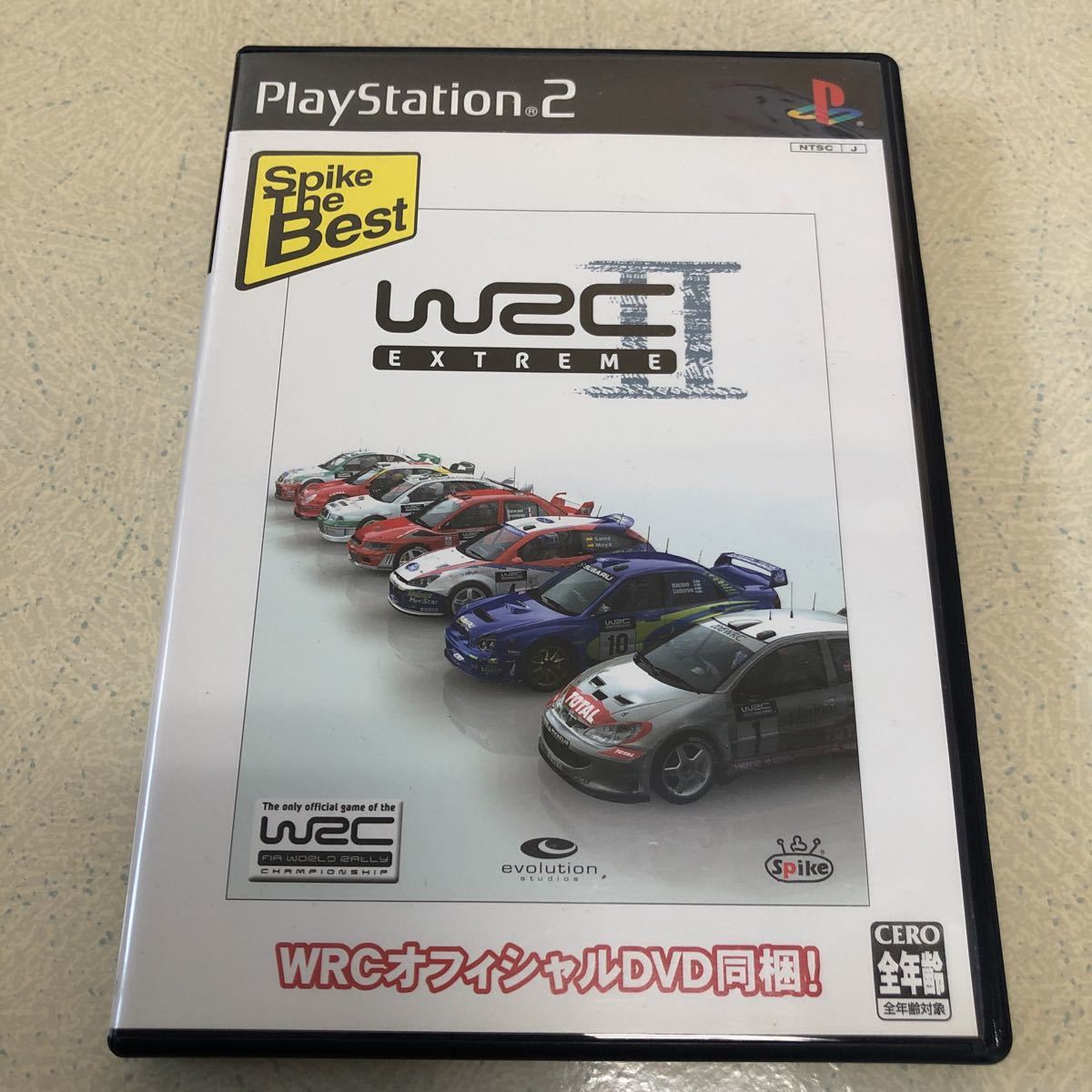【匿名送料無料】WRCII ~EXTREME~ スパイク・ザ・ベスト WRC2 FIA世界ラリー選手権 公認オフィシャルソフト PS2 【3020】