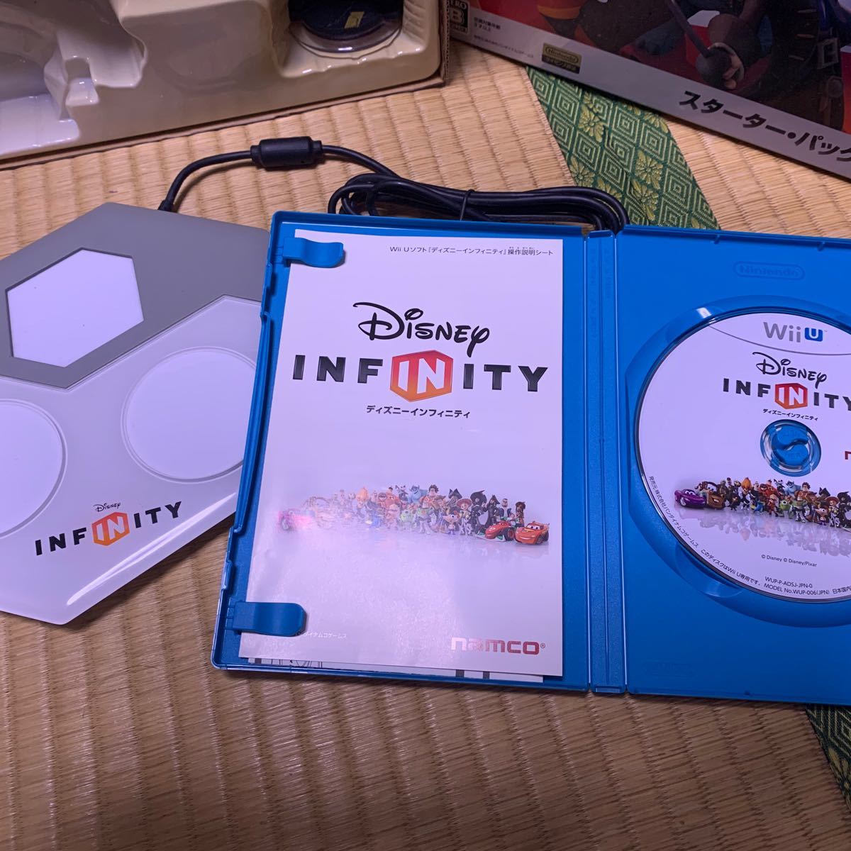 Disney infinity wiiuソフト・フィギュア アナと雪の女王 トイストーリー フィニアスとファーブ等 ディズニー