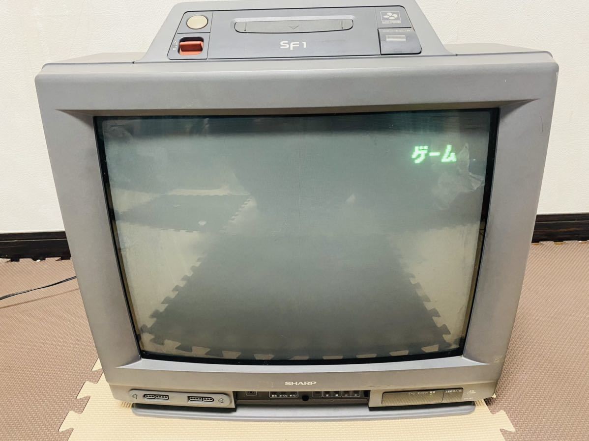 ヤフオク! - ブラウン管テレビ シャープ SHARP 21G-SF1 ス...