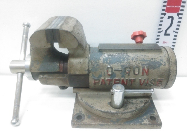 1円スタート!】 O-GON オーゴン 小型万力 R-10 No.4 口金幅:100mm