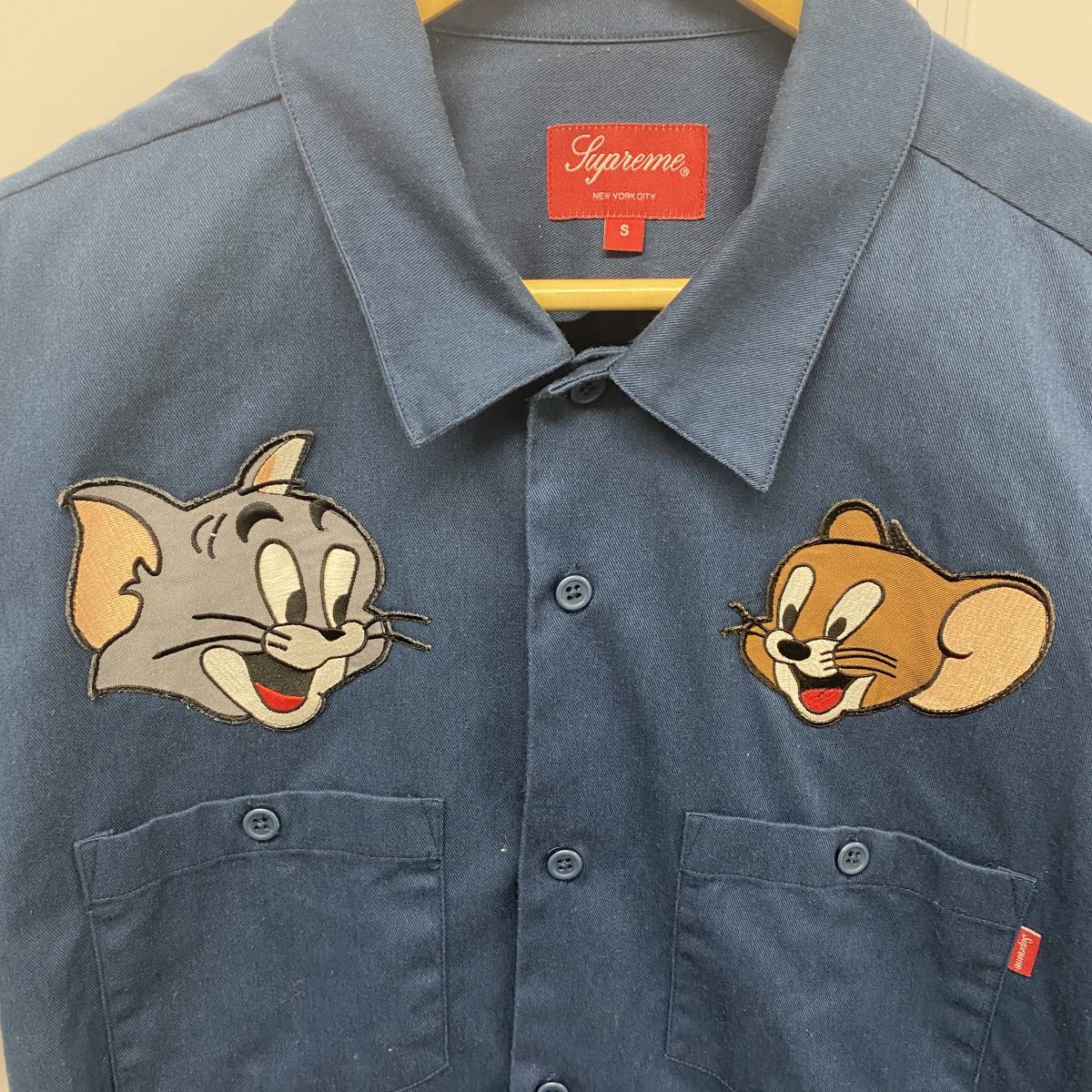 Supreme Tom & Jerry S/S Work Shirt | www.jarussi.com.br
