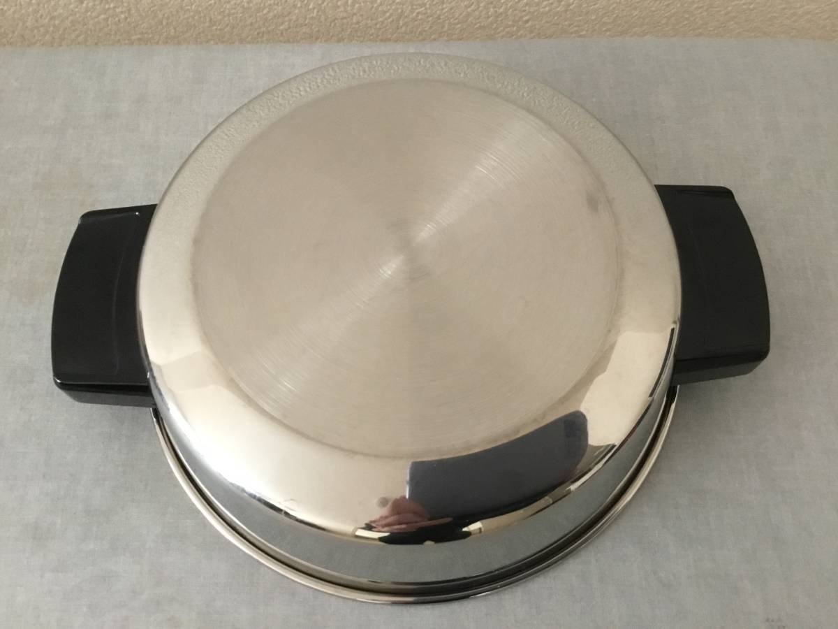 IH対応 ロイヤルクイーン 小フライパン未使用品 ドームカバー