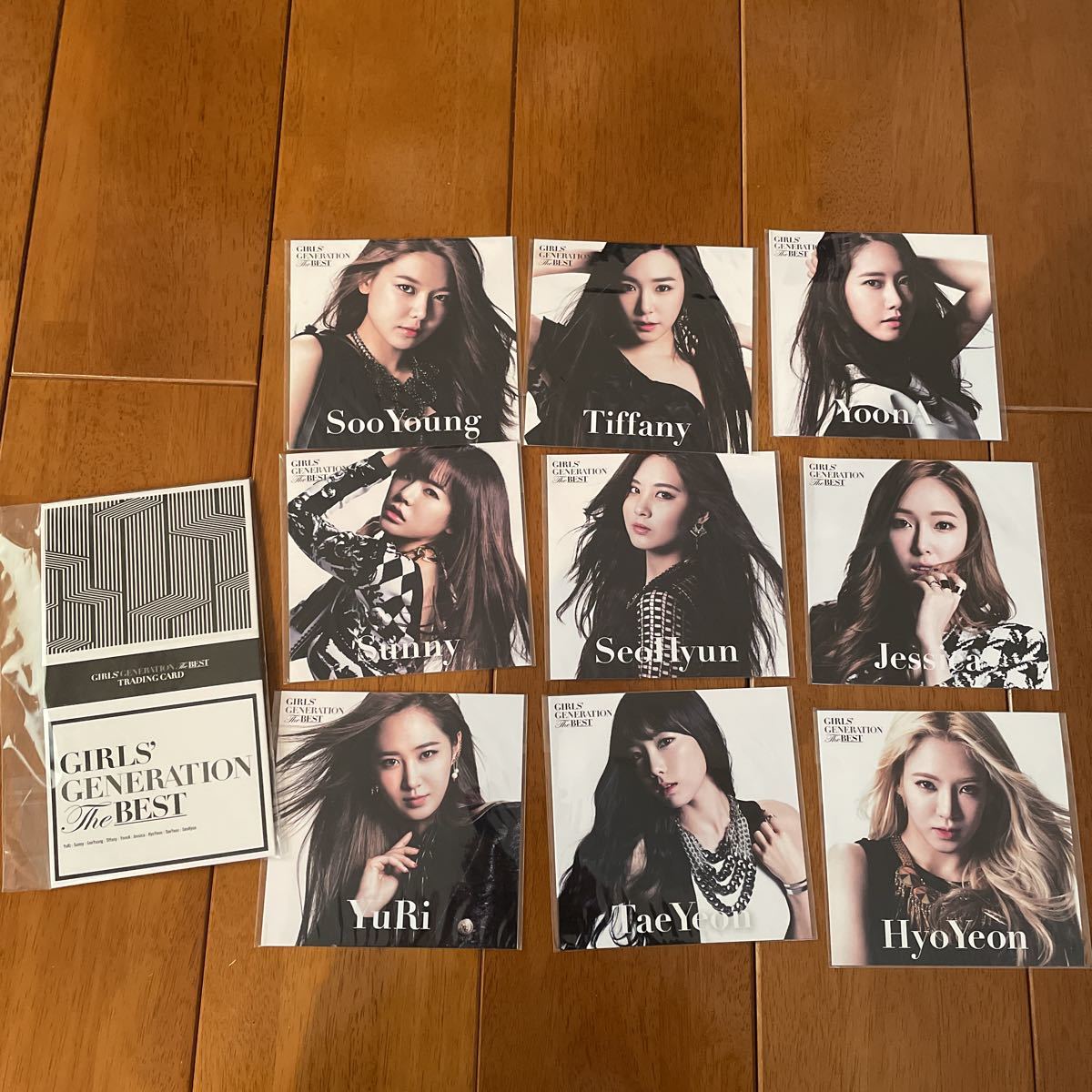 少女時代 ミュージックカード コンプ 限定品 テヨン 未開封 テヨン