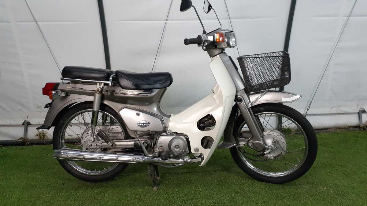 走行少なめ 実動 動画あり セル付き 90 CUSTOM HA02 ホンダ スーパー