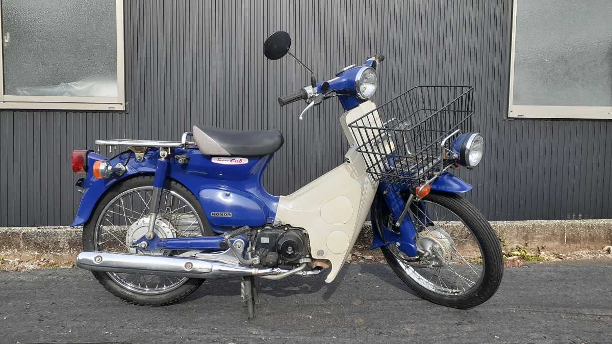 丈夫な プレスカブ50 Fi 実動車両 2008年式 写真多数 ホンダ スーパー