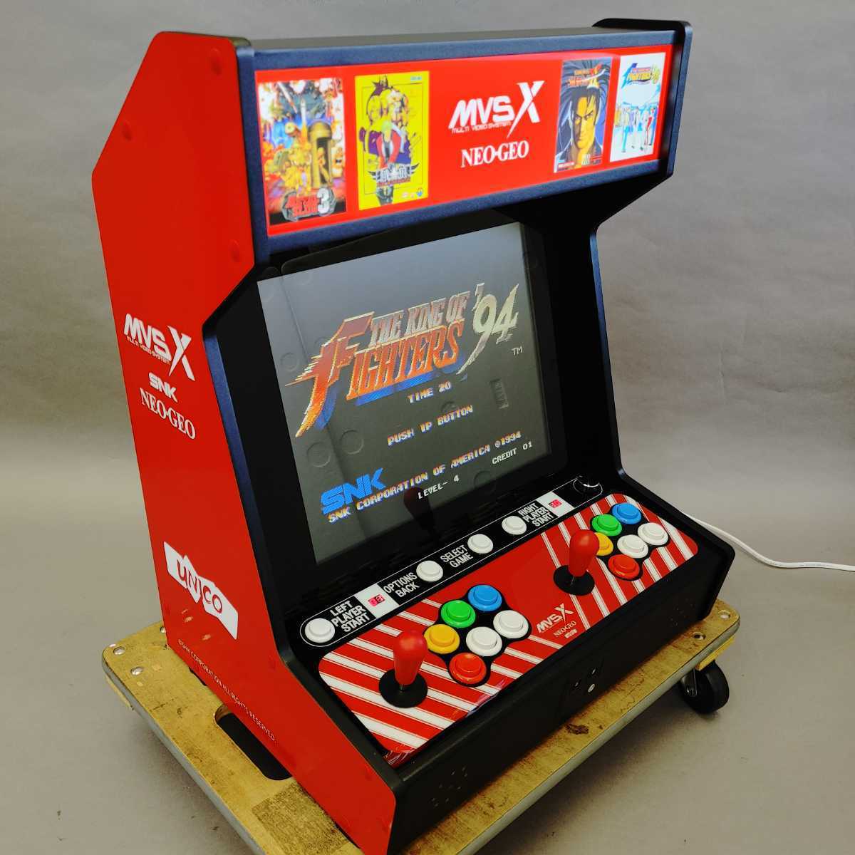 [ unused goods ]1 jpy ~! SNK Neo geo MVSX Classic retro arcade HOME ARCADE 50 title compilation NEOGEO Home arcade machine 17 -inch 