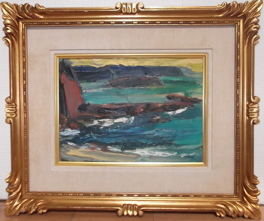 Yahoo!オークション - 【真作】 絵画 小川緑 油彩4号(ボード Yahoo!オークション - 【真作】 絵画 小川緑 油彩4号(ボード