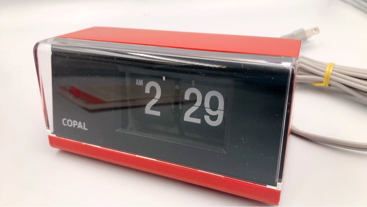 最適な価格 レトロ レア 未使用品 COPAL パタパタ時計 デジタル時計 AP 