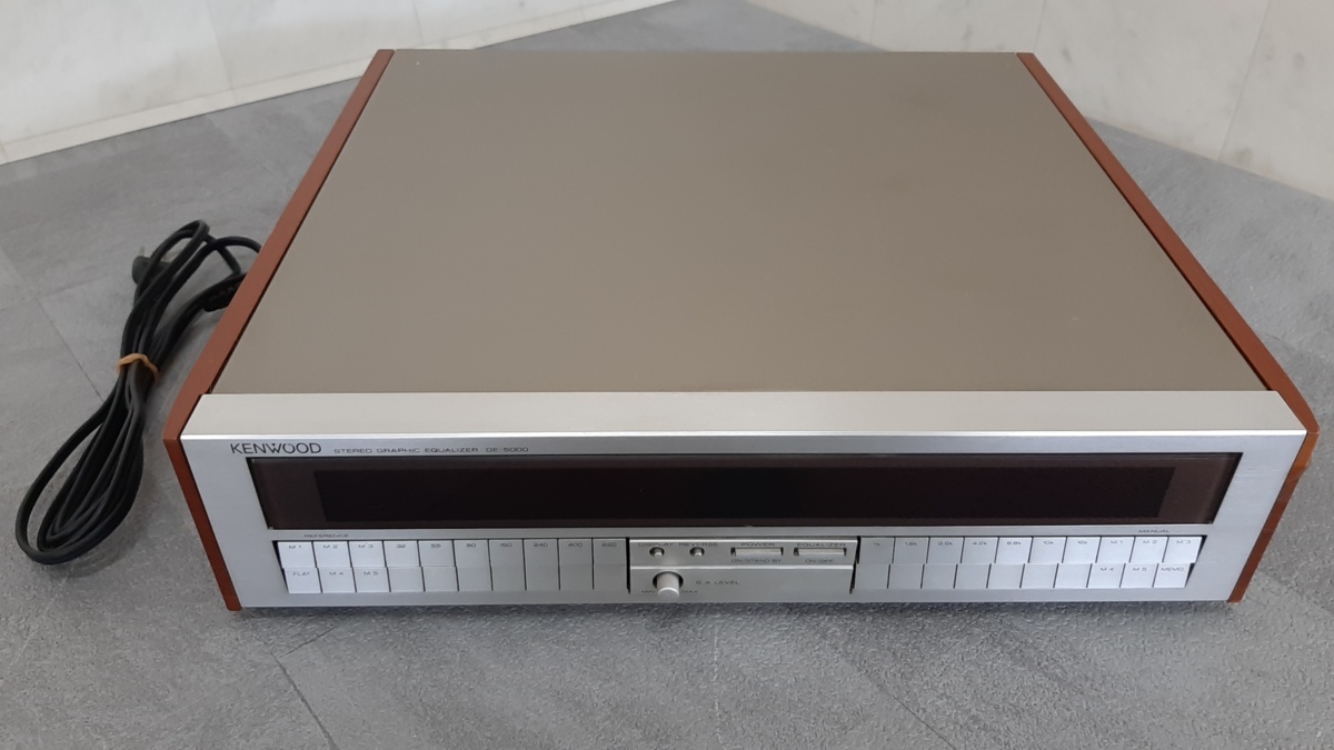 KENWOOD/GE-5000 グラフィックイコライザー その他 オーディオ機器