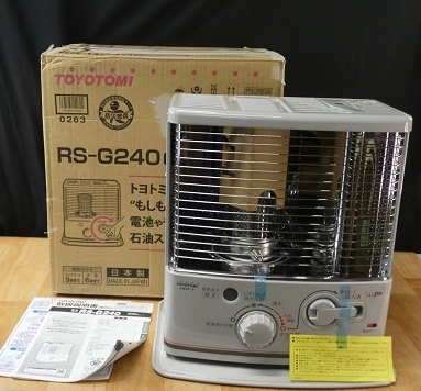 Yahoo!オークション - 未使用 訳あり トヨトミ 石油ストーブ RS-G240 (...