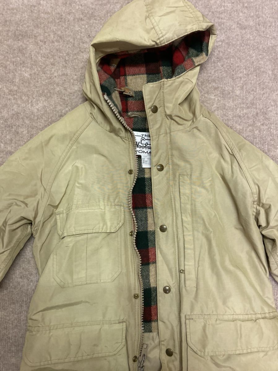 s USA製 WOOLRICH ウールリッチ 裏チェック柄地  マウンテン