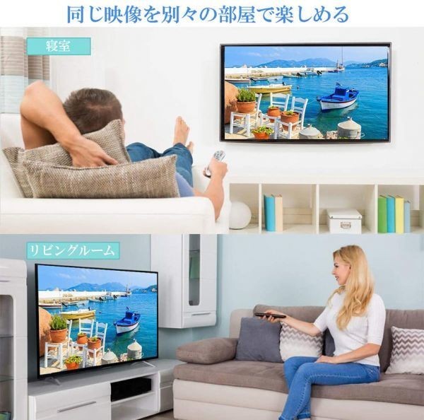 即納 HDMI 分配器 スプリッター 4K@60Hz 1入力2出力 2画面 同時出力 アルミニウム 同じ画像の複製/ミラー、Xbox、PS5、Roku 対応 1x2 HDMI2_画像8