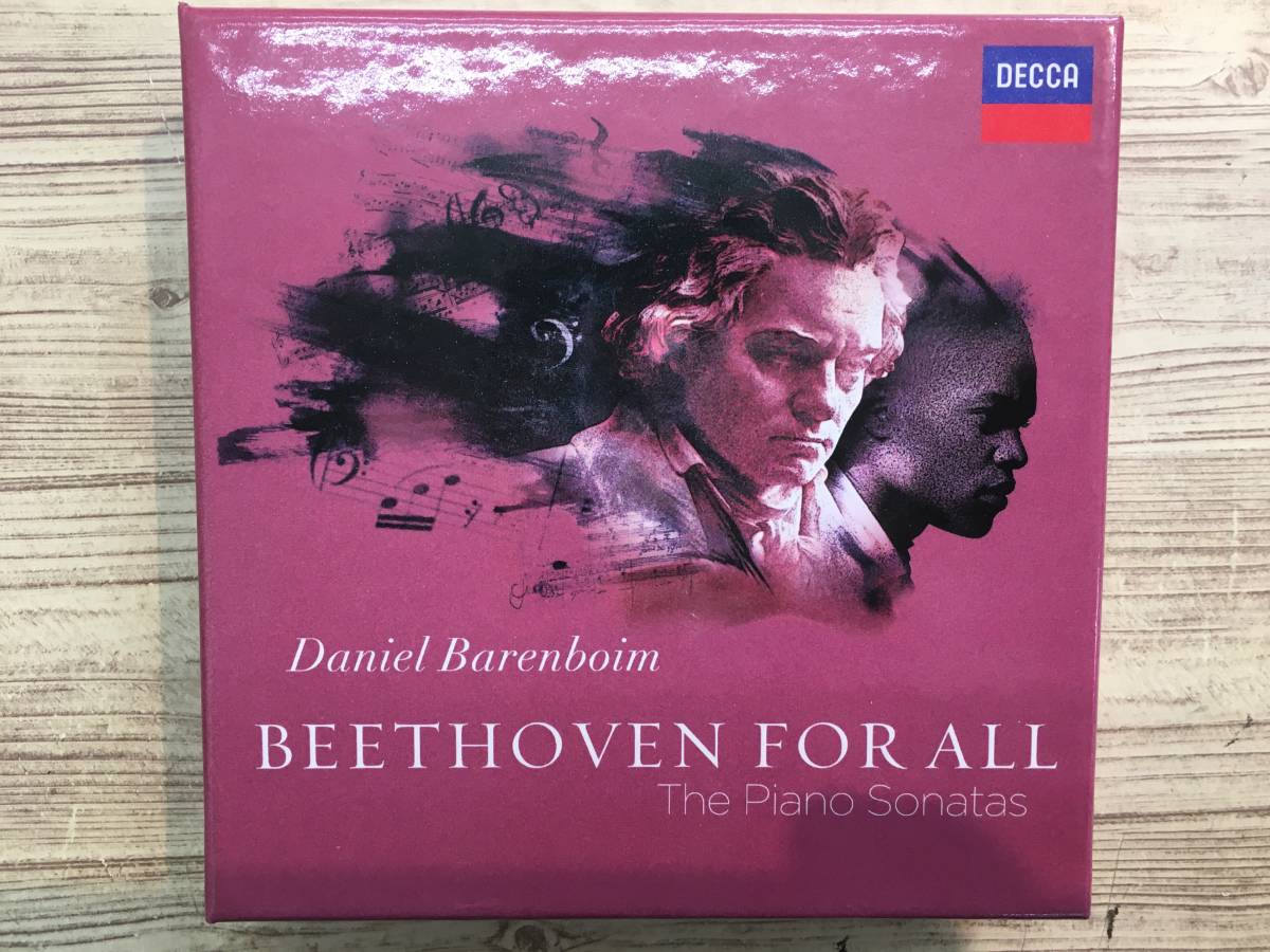 10CD/ Beethoven for All: Piano Sonatas Barenboim, Daniel【J1】/中古_画像1