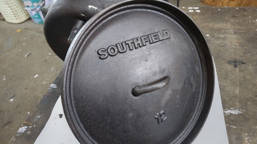 SOUTH FIELD South Field чугунная жаровня 12 дюймовый 30cm металлический кастрюля уличный кемпинг 