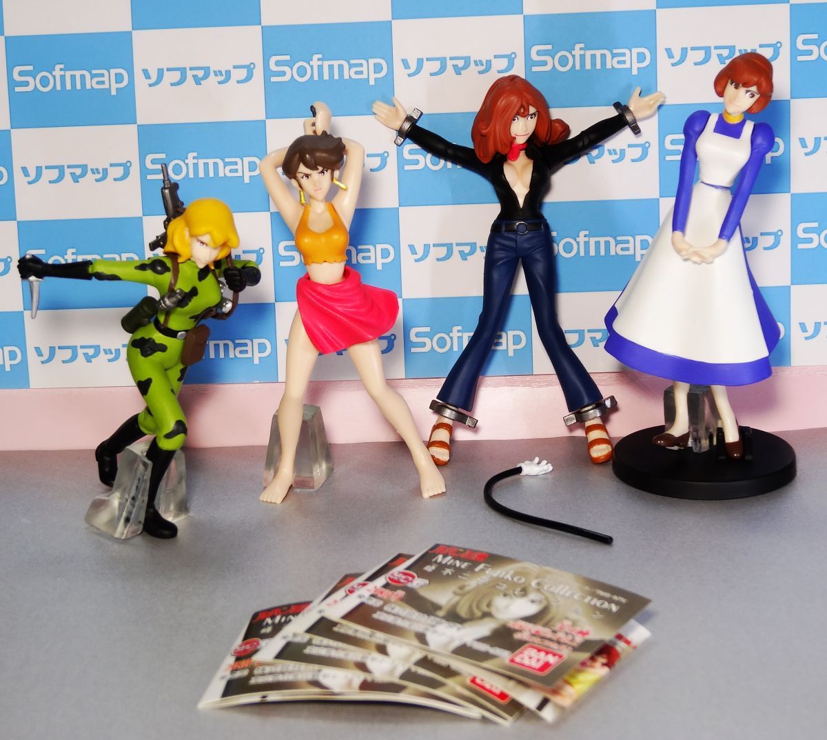 Yahoo!オークション - 峰不二子コレクション 4種 BANDAI Yahoo!オークション - 峰不二子コレクション 4種 BANDAI