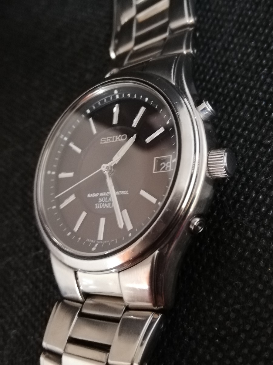 ソーラー、電波】SEIKO セイコー スピリット チタニウム SBTM003 www